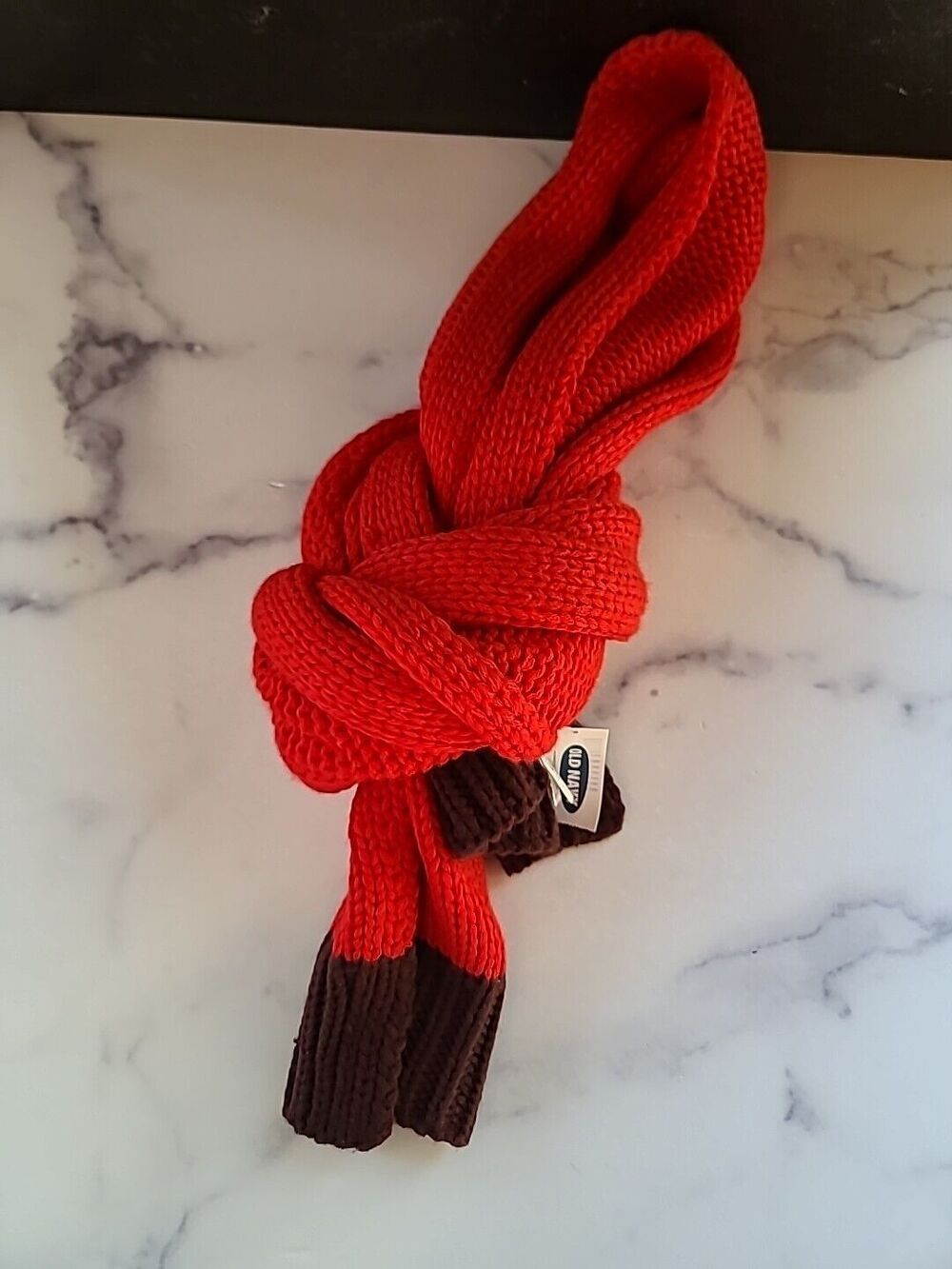 Old Navy Red And Maroon Winter Scarf